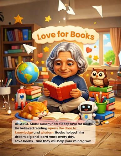 Dr A.P.J. Abdul Kalam for Kids – Inspiring Illustrated Biography Book for Children | Motivational Stories, STEM Learning & Moral Values | Early Educational Gift Book | English Edition