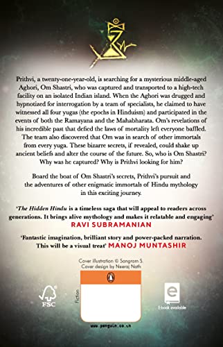 The Hidden Hindu: Science-Fiction meets Indian mythology in a nail biting thriller set in 2020