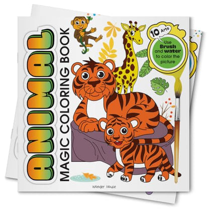 Animal Magic Coloring Book