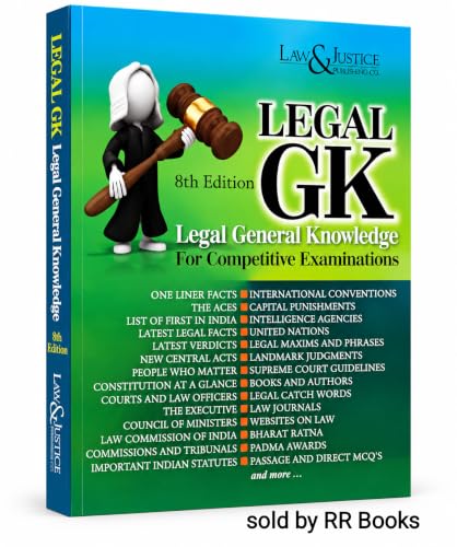 Legal GK: Legal General Knowledge for Competitive Examinations | 8th Edition 2026-27 | One-Liner Facts, Important Acts, Latest Legal Facts, Landmark ... & Legal Current Affairs | Law & Justice