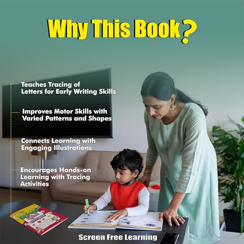 Hindi Sulekh Varnmala Book for Preschoolers, Hindi Handwriting Practice Book for Kids 2 to 6, Hindi Alphabets Tracing Book