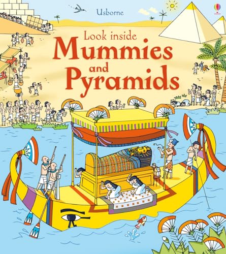 LOOK INSIDE MUMMIES AND PYRAMIDS book cover