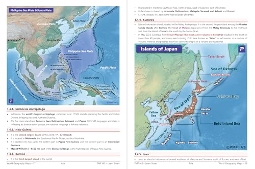PMF IAS World Geography Through Maps for UPSC, State PCS and Other Competitive Exams