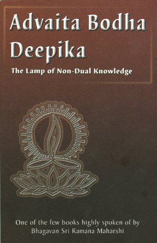 Advaita Bodha Deepika (the Lamp of Non-Dual Knowledge) book cover