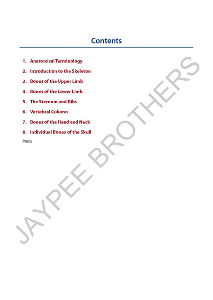 Inderbir Singh's Textbook of Human Osteology with Atlas of Muscle Attachments, 5/E for MBBS 1st Year Students | CBME-aligned Bone-by-Bone Atlas with Muscle, Ligament Tables and Viva Questionnaire