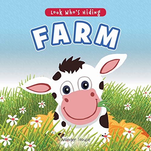 Look Whos Hiding - Farm : Pull The Tab Novelty Books For Children book cover