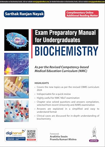 EXAM PREPARATORY MANUAL FOR UNDERGRADUATES BIOCHEMISTRY