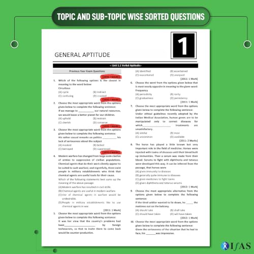 GATE ECE PYQ Book 2027 | 31 Years (1996-2026) Previous Year Solved Papers with Detailed Solutions | GATE 2027 Electronics and Communication Engineering Books | IFAS Publications