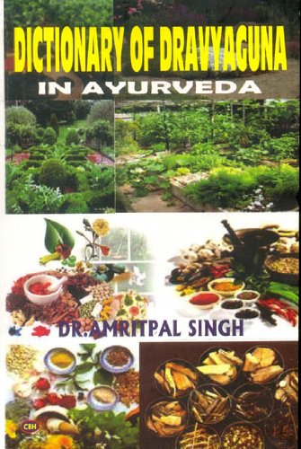 Dictionary of Dravyaguna  book cover