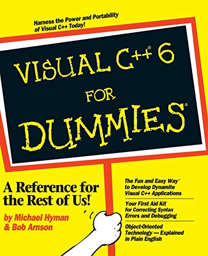Visual C++ 6 For Dummies book cover
