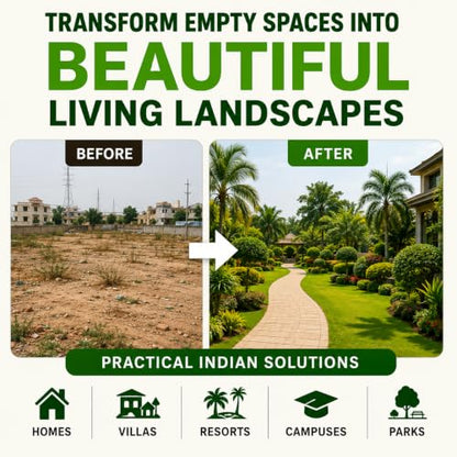 Landscaping in India: Garden Design, Plant Selection, Palm Trees & Sustainable Gardening Guide Dinesh Chandra Rawat (Landscaping Expertise)