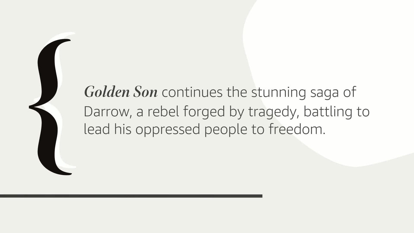 Golden Son (Red Rising Series) 