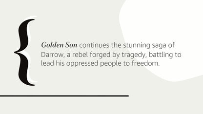 Golden Son (Red Rising Series) 
