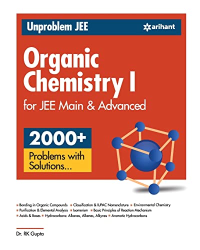 Unproblem JEE Organic Chemistry 1 JEE Mains & Advanced book cover