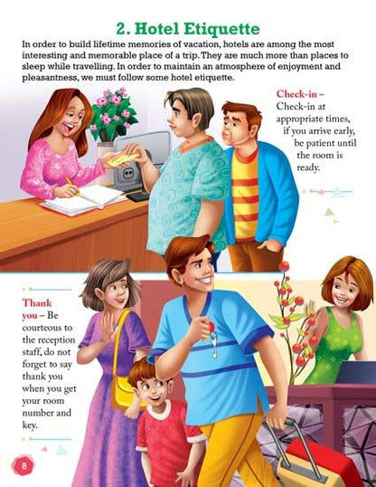 Etiquette for Children Book 2 - Fun Guide to Good Manners, Polite Behavior, Social Skills, Magic Words, Compliments, and Everyday Courtesy for Kids Age 5-12