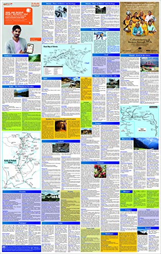 Discover Himachal Pradesh - A Travel Map (First Edition, 2019)