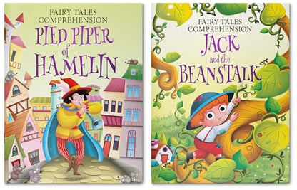 Fairy Tales Comprehension: Jack and the Beanstalk & Fairy Tales Comprehension: Pied Piper of Hamelin