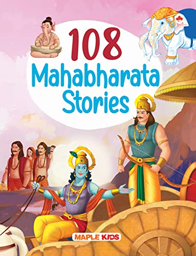 108 Mahabharata Stories for Children (Illustrated) - Story Book for Kids - Epic of India - Bedtime Stories - 3 Years to 10 Years Old - English Short ... Children - Read Aloud to Infants, Toddlers