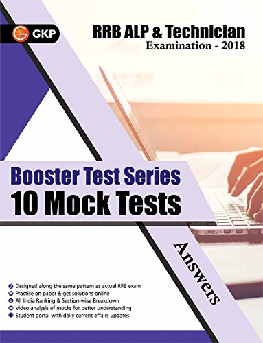 RRB ALP & Technician Examination 2018 Booster Test Series: 10 Mock Tests book cover