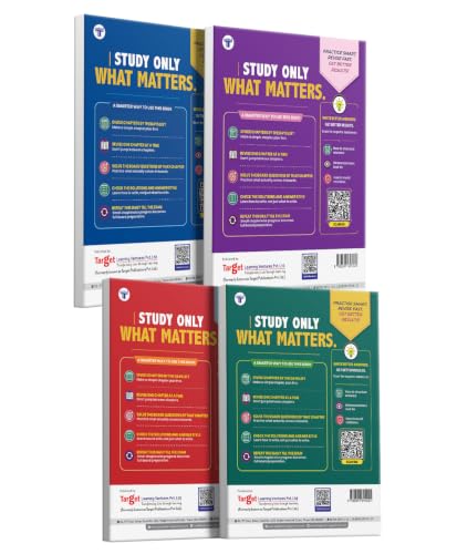 Std. 12 Science Board Question Bank with Solutions (2022–2026) | PCMB Chapter-Wise Board Questions | Maharashtra HSC Board Exam Preparation | Physics, Chemistry, Mathematics & Biology - Set of 4 Books