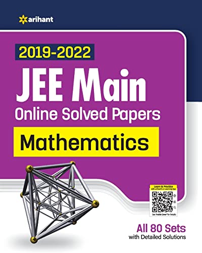 2019-2023 JEE Main Online Solved Papers Mathematics book cover