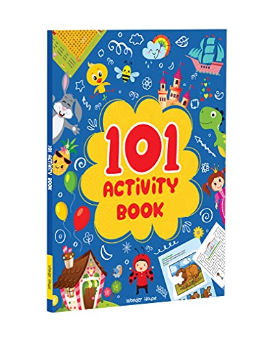 101 Activity Book : Fun Activity Book For Children (Logical Reasoning And Brain Puzzles) book cover