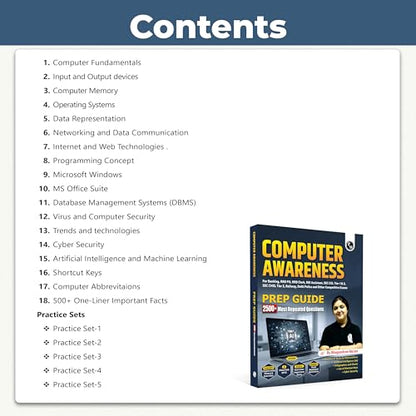PW Computer Awareness Book 2026 | Chapterwise Theory and 2500+ Most Repeated Questions & PYQs By Bhagyashree Mam For Banking, Railway, RBI Clerk & Assistant, SSC, Delhi Police and Others Exams