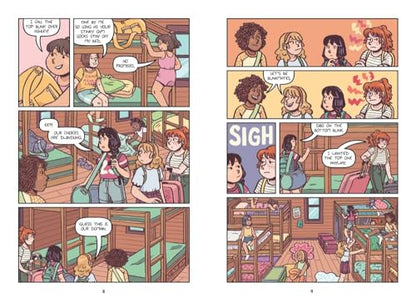 Stuck: A Graphic Novel from the World of Click, by Kayla Miller, about Friendship and Growth at Summer Camp: 7