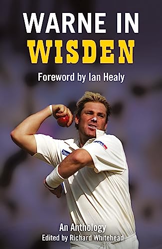 Warne in Wisden book cover