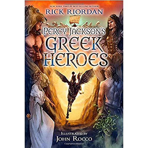 Percy Jacksons Greek Heroes book cover