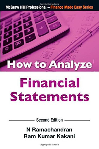 How to Analyze Financial Statements | 2nd Edition by Kakani Ramchandran (Author) book cover