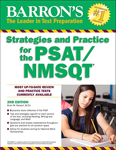 BARRON'S STRATEGIES AND PRACTICE FOR THE PSAT/NMSQT book cover