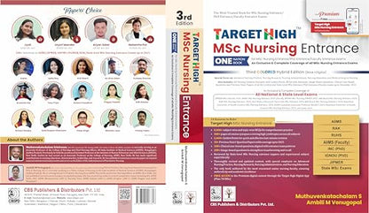 TARGET HIGH MSc Nursing Entrance, 3rd COLORED HYBRID EDITION (PB 2026)