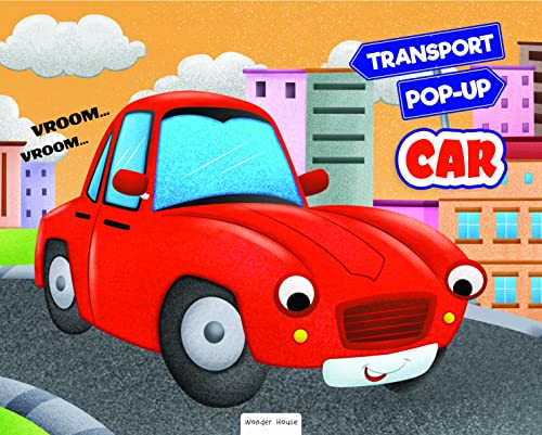 Pop-up Transport - Car - Gorgeously Illustrated Pop-up Book For Children book cover