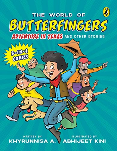 The World Of Butterfingers: Adventure In Texas And Other Stories book cover