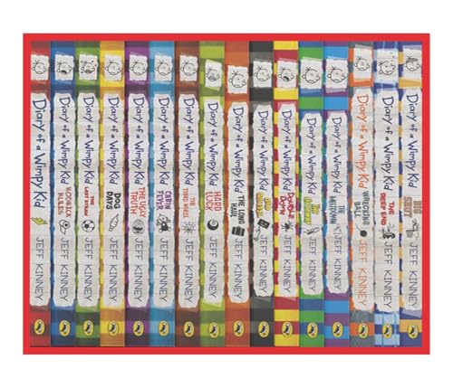Diary of a Wimpy Kid Boxset: The Ultimate Collection 16 Books Boxset (Books 1-16) | #1 International Bestselling Series | 250+ Million Copy Bestseller | Ages 8+ Years