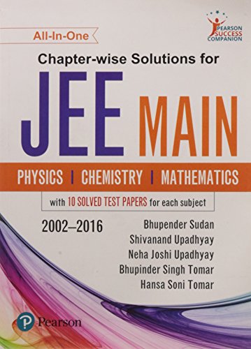 Chapter-wise Questions for JEE Main: Physics, Chemistry & Mathematics book cover