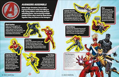 Marvel Avengers Glow in the Dark Sticker Book: With More Than 100 Stickers