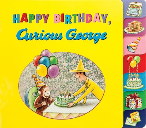 HAPPY BIRTHDAY, CURIOUS GEORGE book cover