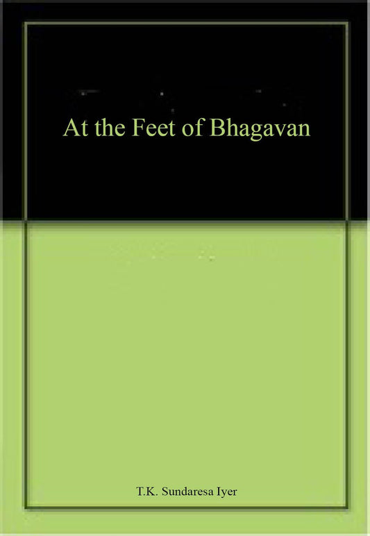 At the Feet of Bhagavan book cover