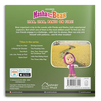 Masha And The Bear | Liar, Liar, Pants On Fire (Story Book)