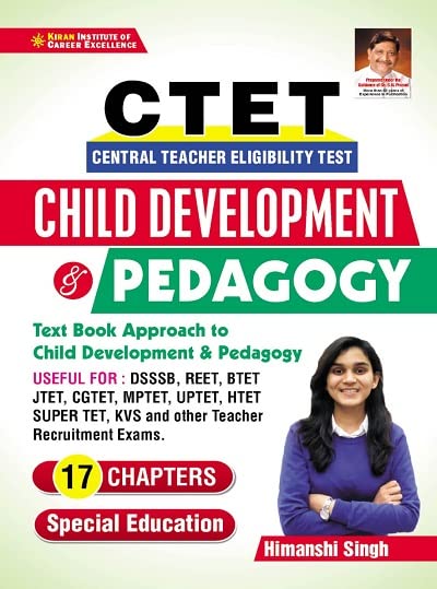 Kiran CTET Child Development and Pedagogy Text Book Approach by Himanshi Singh (English Medium) (3700)