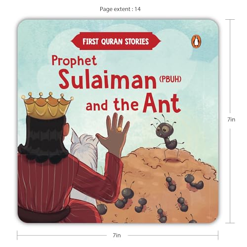First Quran Stories: Prophet Sulaiman (PBUH) and the Ant: An Illustrated Story Book for Kids About Prophet | Inspirational Islamic Story | Teaches About Kindness, Respect & Wisdom | Ages 5+ [Select Learning]