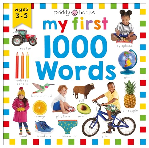 Priddy Learning:My First 1000 Words book cover