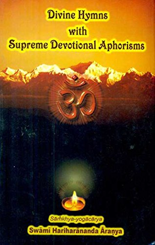 Divine Hymns with Supreme Devotional Aphorisms book cover