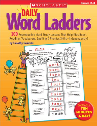 DAILY WORD LADDERS GR 2-3 book cover