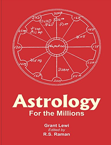 Astrology : For the Millions [Paperback] [Jan 01, 2017] R.S. Raman [Paperback] [2017] Raman, R S book cover