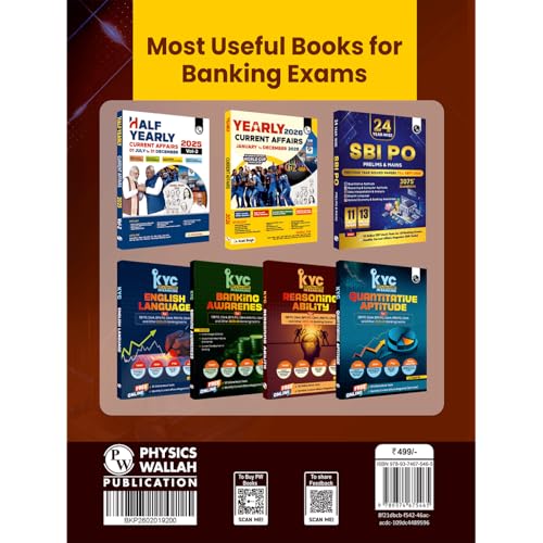 PW IBPS PO 27 Year-wise Prelims & Mains Previous Year Solved Papers Till Oct 2025 with 15 Online CBT Tests for Exam 2026-27 | 3250 PYQs | English Edition