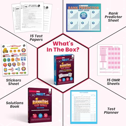 PW NTA 15 NEET Rankers Test Series 2026 | Expert Verified & Curated | 15 NEET-Like Test Booklets, 15 OMR Sheets, Solution Booklet, Rank Predictor & ... [Paperback] [Jan 08, 2026] Physics Wallah
