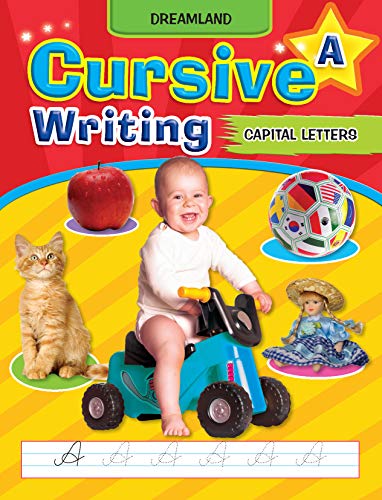 Cursive Writing Book (Capital Letters) Part A book cover
